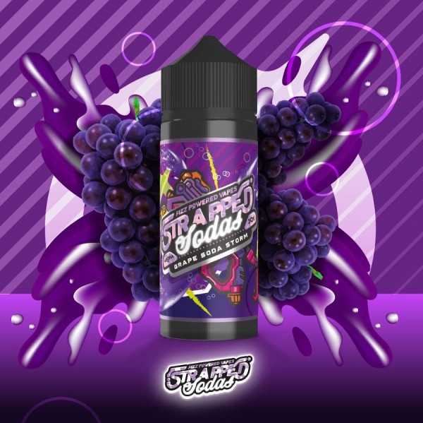 Strapped Soda - Grape Soda Storm