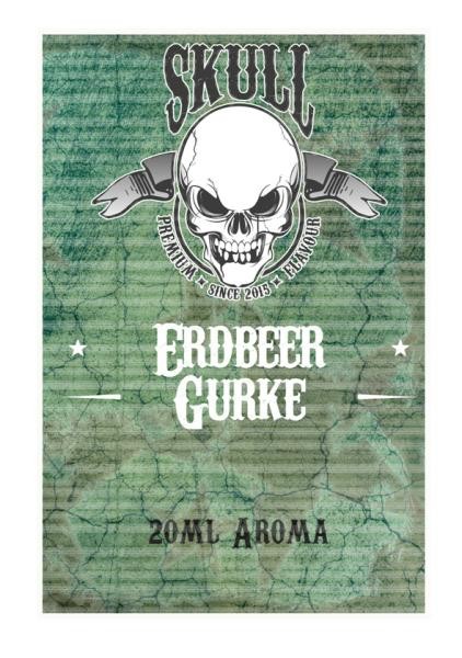 Skull In - Erdbeere & Gurke mit Frische