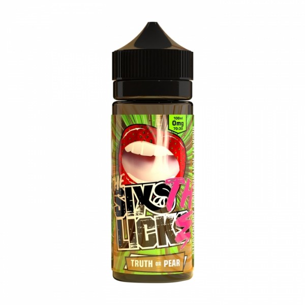 Six Licks - Truth or Pear 100ml 0mg