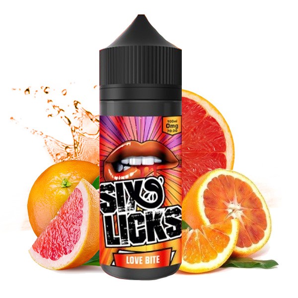 Six Licks - Love Bite 100ml 0mg