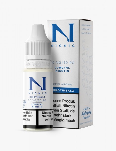 NICNIC 70VG / 30 PG Nikotinsalz 20mg 10ml