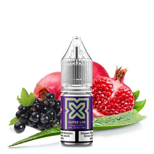 POD SALT X Super Loe Nikotinsalz Liquid 10 ml Mit Steuerzeichen