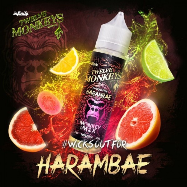 Twelve Monkeys - Harambae 50ml 0mg