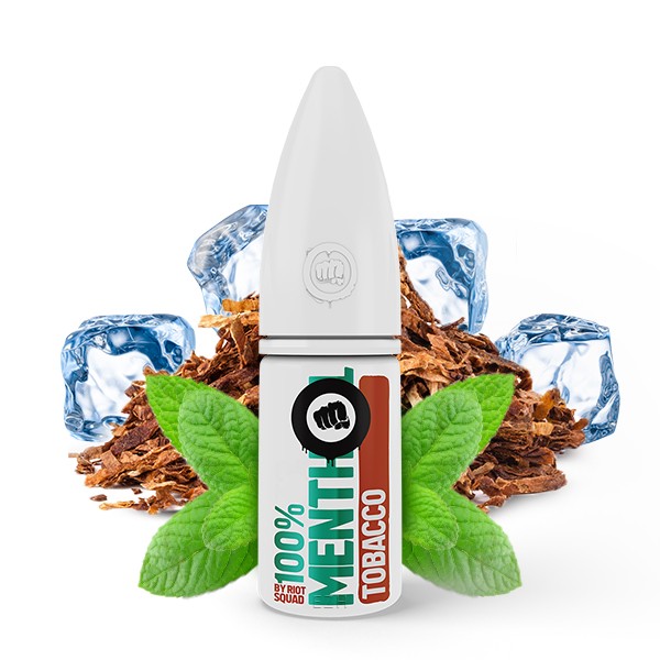 Riot Squad 100% Menthol Tobacco Hybrid Nikotinsalz Liquid 10ml