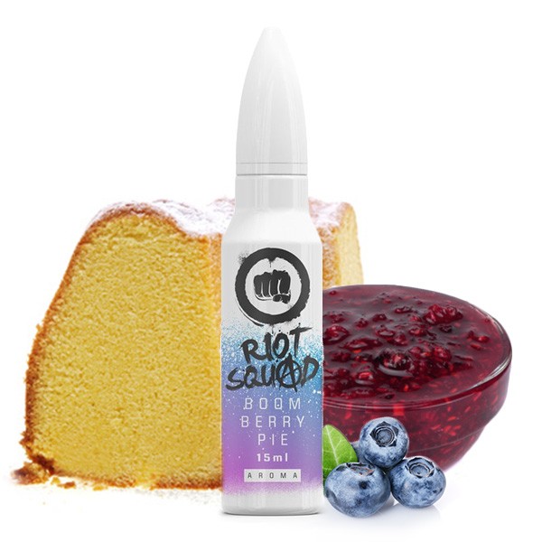 RIOT SQUAD Shots Boom Berry Pie - 15ml Aroma