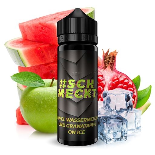 #Schmeckt Apfel Wassermelone und Granatapfel Aroma