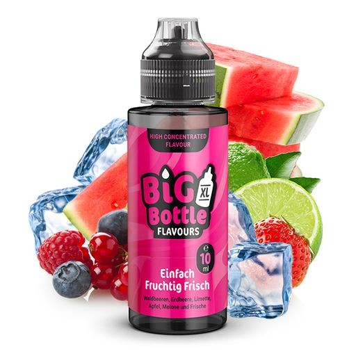 BIG BOTTLE Einfach Fruchtig Frisch Aroma 10 ml