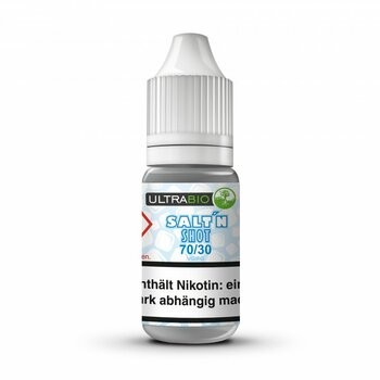 Ultrabio Nikotinsalz Shot 70VG/30PG 10 ml 20 mg