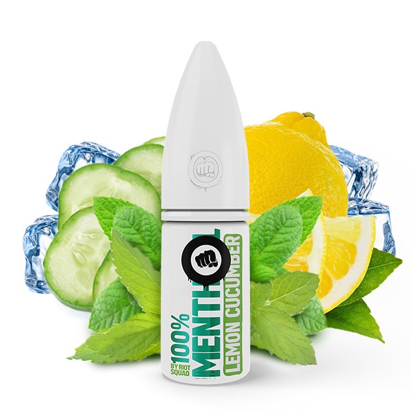Riot Squad 100% Menthol Hybrid Lemon Cucumber Nikotinsalz Liquid 10ml