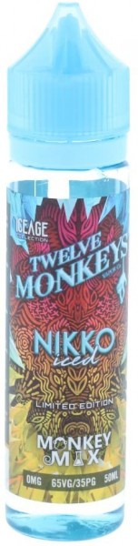 Twelve Monkeys-Keep Cool-Nikko Iced 50ml 0mg