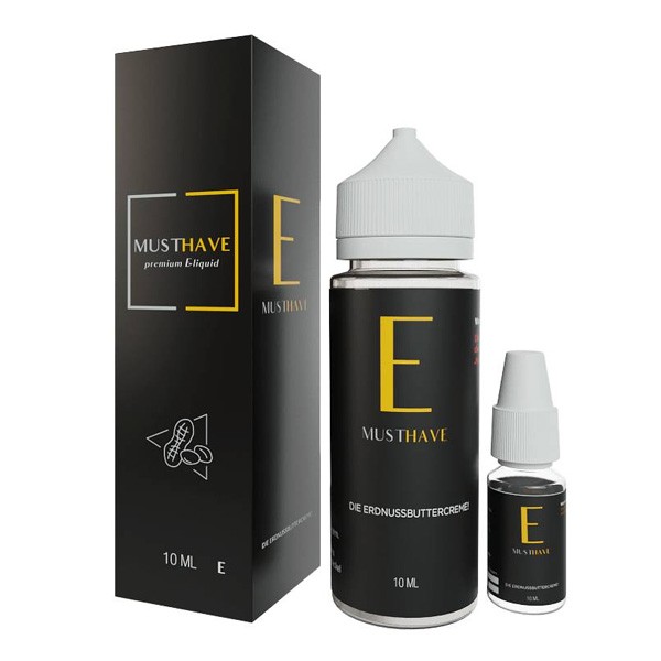 MUST HAVE E Aroma 10ml mit einer 120ml Leerflasche