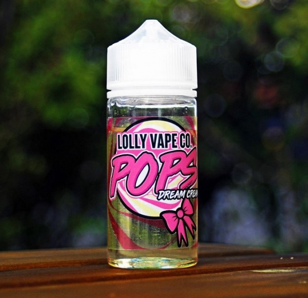 Lolly Vape Co Pops Dream Cream 80ml 0mg