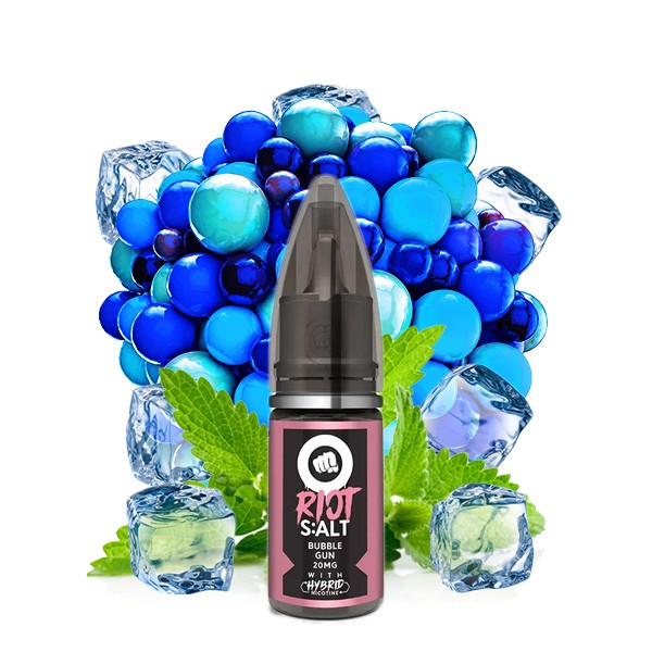 Riot Salt - Bubblegun - Hybrid Nic Salt - 10ml -