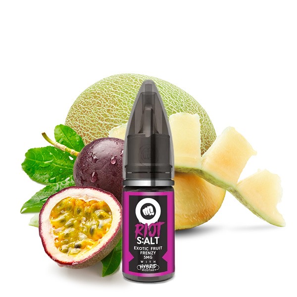Riot Salt - Exotic Fruit Frenzy - Hybrid Nic Salt - 10ml -