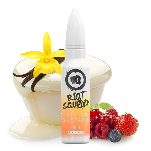 RIOT SQUAD Shots Fifty Cal Custard Aroma 15ml
