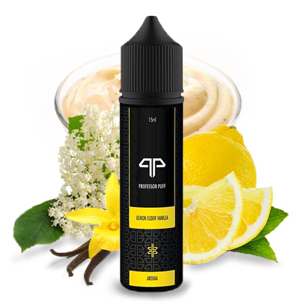 Professor Puff Lemon Elder Vanilla 15ml Longfill