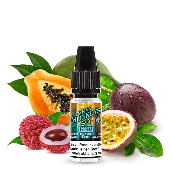Twelve Monkeys Tropika Nikotinsalz Liquid 10 ml