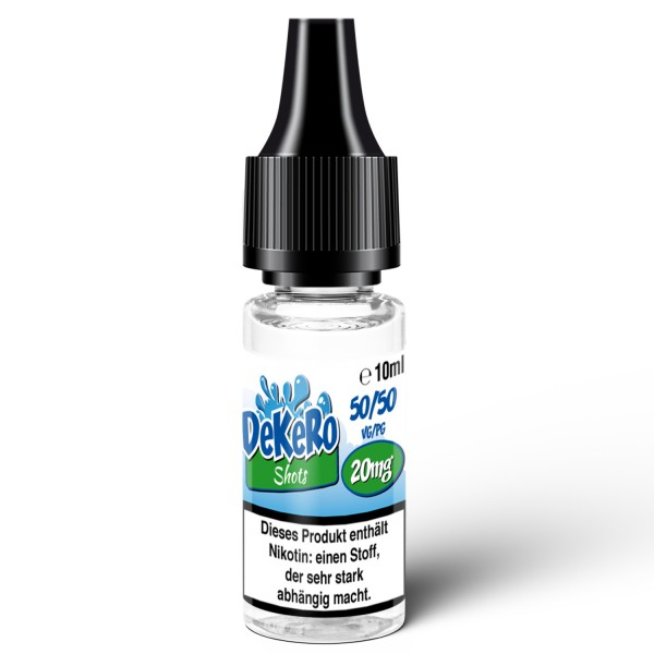 DeKeRo 50VG / 50 PG Nikotinshot 20mg 10ml