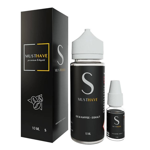 MUST HAVE S Aroma 10ml mit einer 120ml Leerflasche