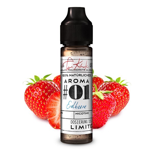 TOM KLARK'S Natürliche Aromen No.01 Erdbeere Aroma 10ml