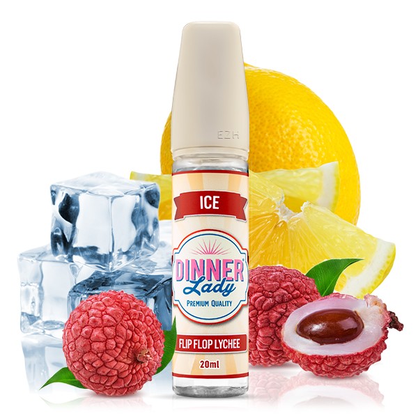 DINNER LADY ICE Flip Flop Lychee Aroma 20 ml