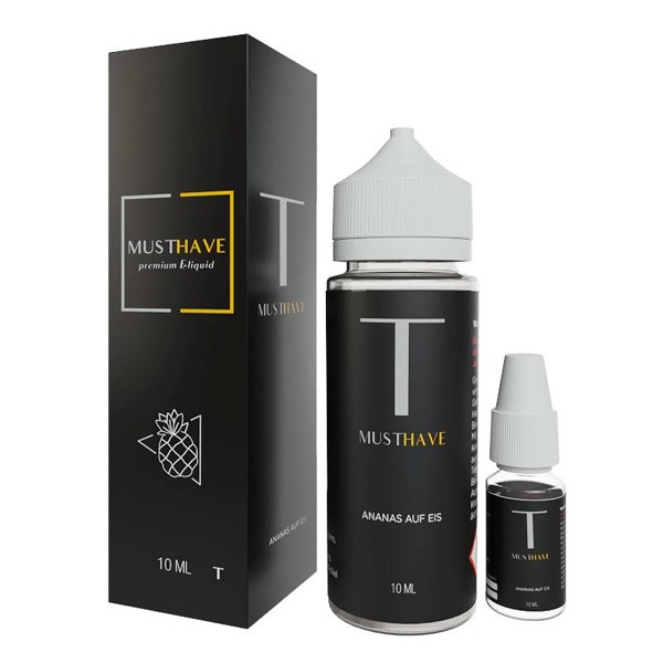 MUST HAVE T Aroma 10ml mit einer 120ml Leerflasche