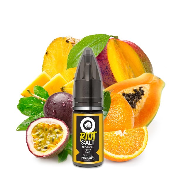 Riot Salt - Tropical Fury - Hybrid Nic Salt - 10ml -