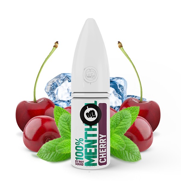 Riot Squad 100% Menthol Cherry Hybrid Nikotinsalz Liquid 10ml