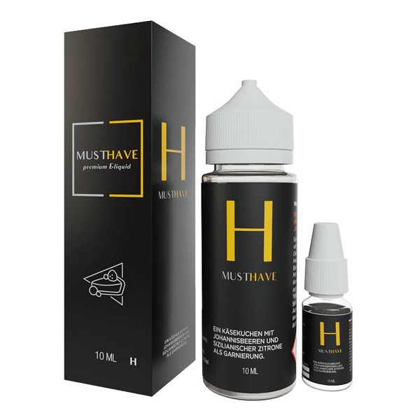 MUST HAVE H Aroma 10ml mit einer 120ml Leerflasche