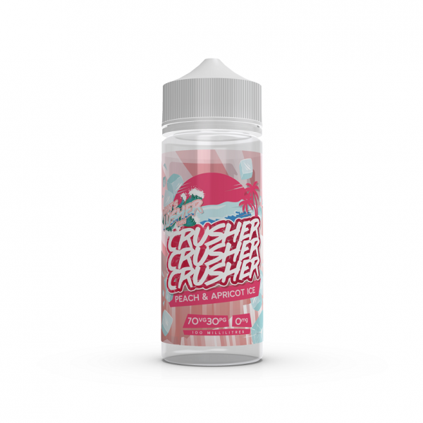 Crusher E-Liquid - Peach & Apricot Ice 0 mg 100 ml