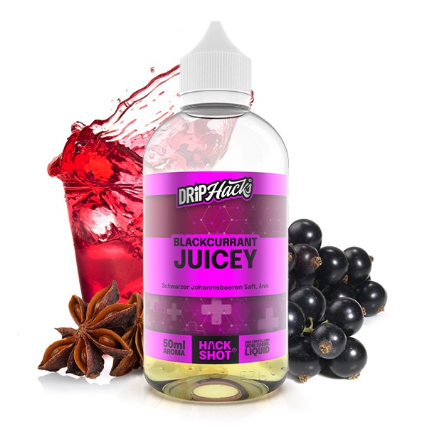 DRIP HACKS Blackcurrant Juicey Aroma 50ml