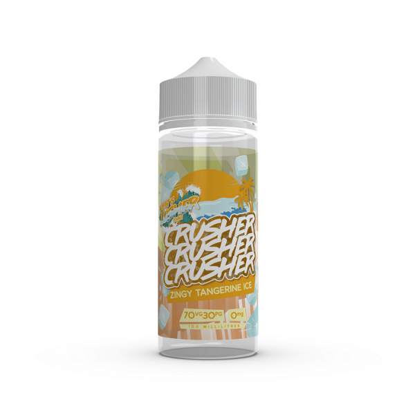 Crusher E-Liquid - Zingy Tangerine Ice 0 mg 100 ml