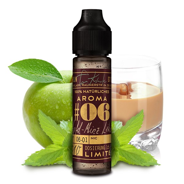 TOM KLARK'S Natürliche Aromen Winter Edition No.06 Apfel-Minz Likör Aroma 10ml