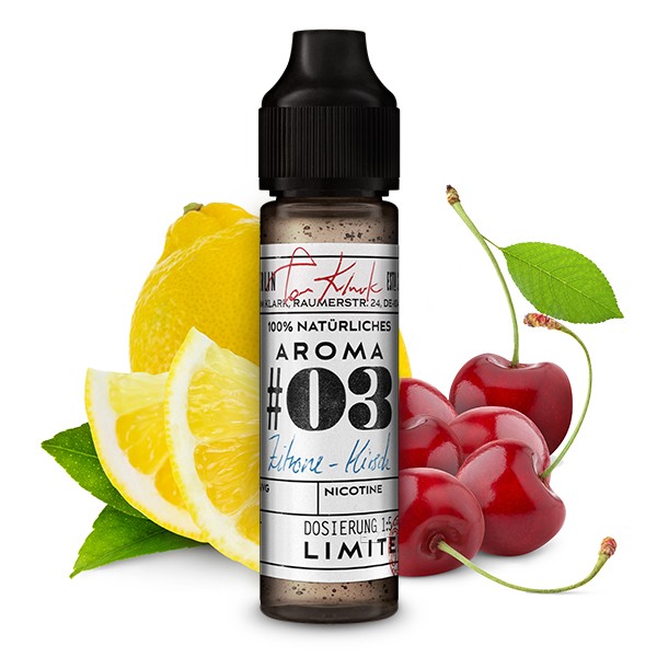 TOM KLARK'S Natürliche Aromen No.03 Zitrone-Kirsch Aroma 10ml