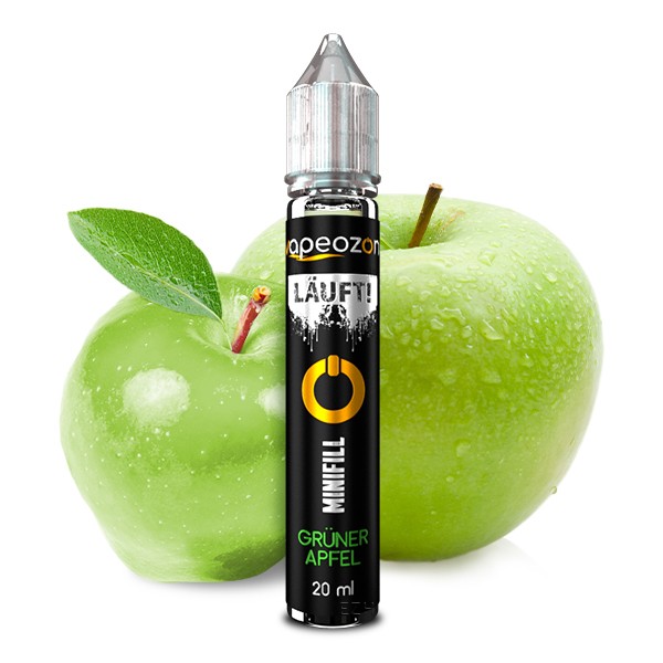 Vapeozon - Grüner Apfel 20ml Liquid 0mg