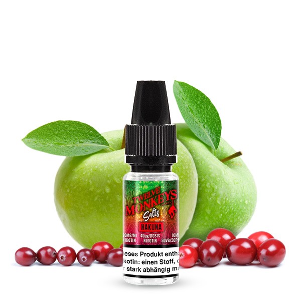 Twelve Monkeys Hakuna Nikotinsalz Liquid 10 ml