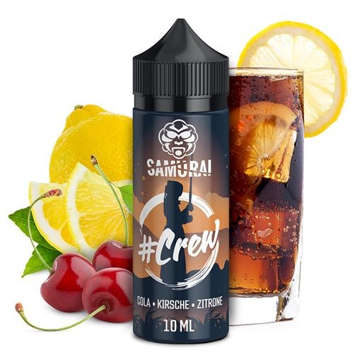 SAMURAI VAPING Hashtag Crew Aroma 10ml