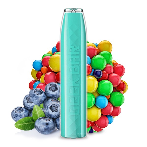 Geek Bar Einweg E-Zigarette - blueberry-bubble-gum-20mg - voraussichtlich verfügbar ab dem 31.01.