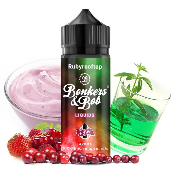 Bonkers & Bob - Rubyrooftop 10ml Aroma