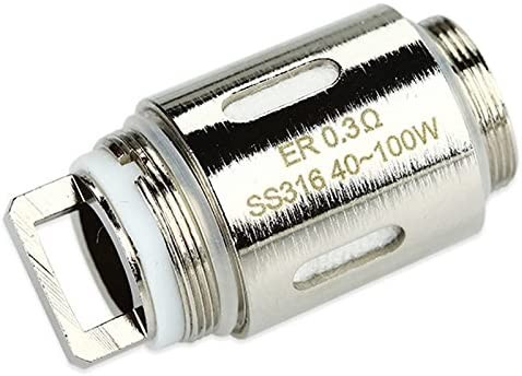5 x Eleaf Melo RT 22 ER Verdampferköpfe 0.3 Ohm