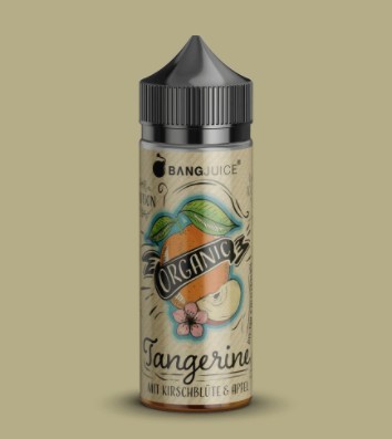 Bang Juice Organic Tangerine 100ml 0mg