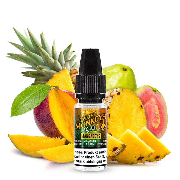 Twelve Monkeys Mangabeys Nikotinsalz Liquid 10 ml