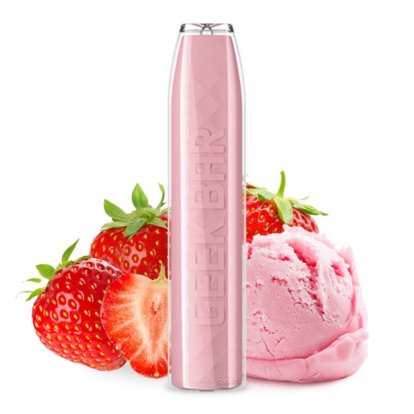 Geek Bar Einweg E-Zigarette - strawberry-ice-cream-20mg - voraussichtlich verfügbar ab dem 31.01.21
