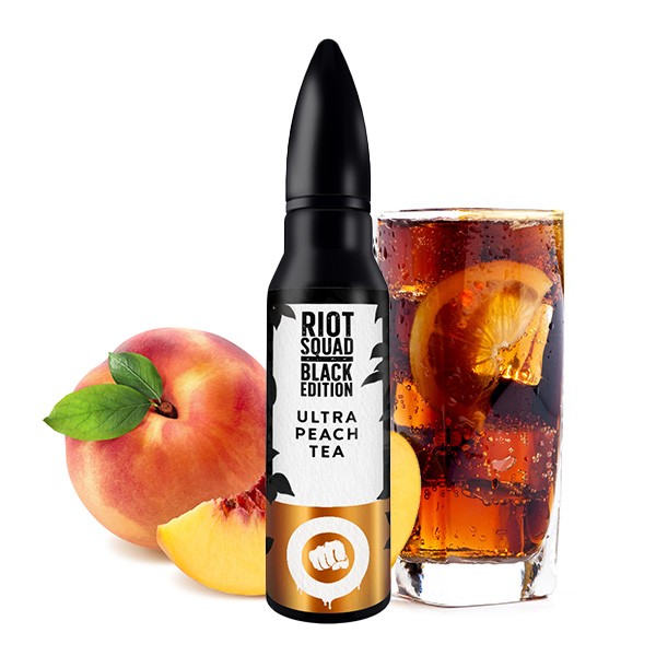 RIOT SQUAD Black Edition Ultra Peach Tea Aroma 15ml Mit Steuerzeichen